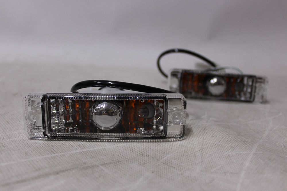 Kierunkowskazy przednie przód VW GOLF 1 2 JETTA POLO 86C Chrom NOWE