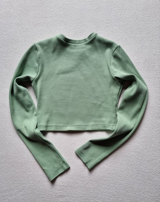 Top Kisha Long Sleeve Smoke Mint Laurella XS