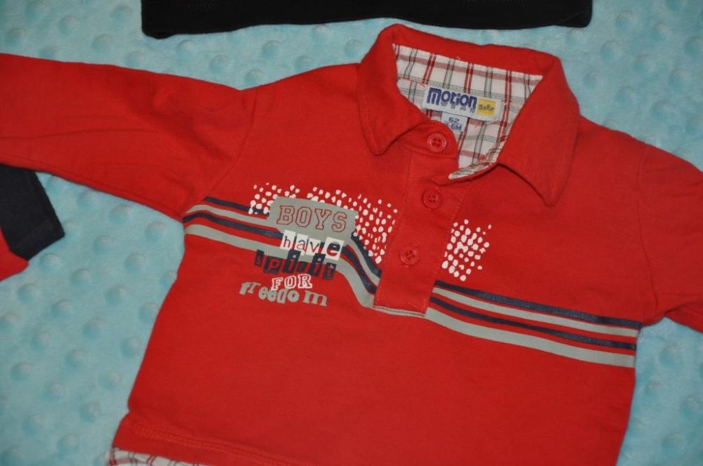Paka ubranek dla chłopca r. 62 cm H&M Disney George Liverpool LFC