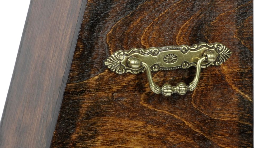 Bernardyn urna drewniana z psem Art-Dog