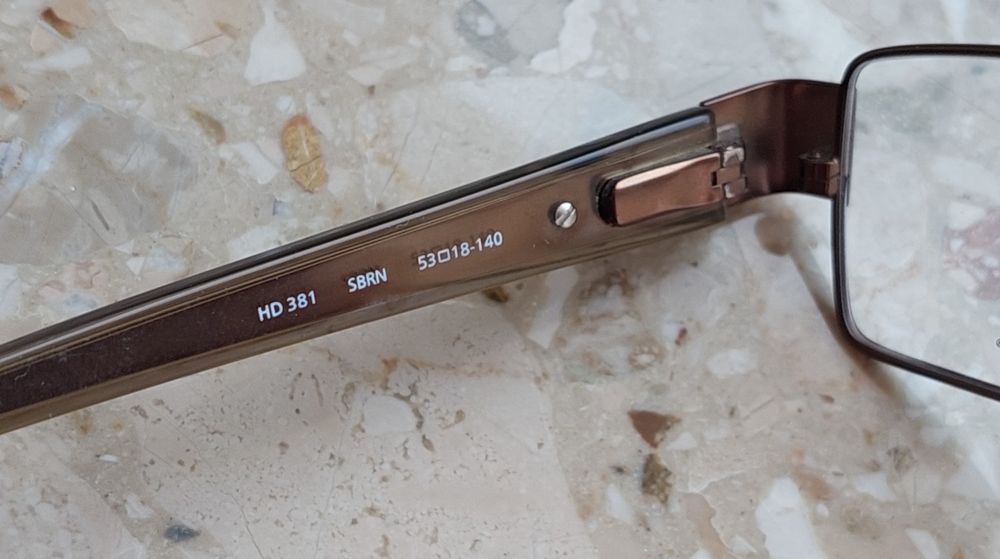 Мужские металлические очки большого размера HD 381 от Harley-Davidson!