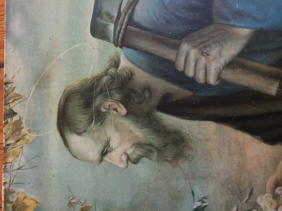 oleodruk święta rodzina obraz święty dewocjonalia