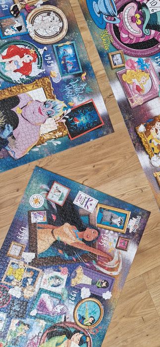 Puzzle 9000 elementów Trefl limited edition Disney 6x 1500 panorama