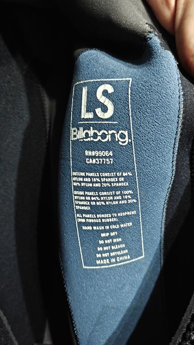 Fato Surf Billabong 3/2