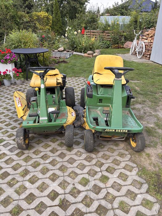 Traktorek kosiarka john deere srx75 9km, R92 11km Lipno • OLX.pl