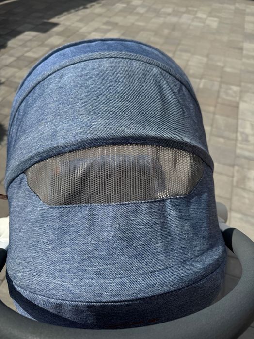 Коляска прогулянкова Quatro MAXI 11 блакитний джинс