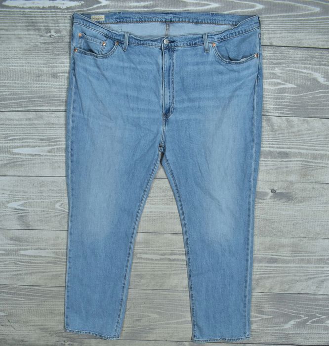 Levis 511 Męskie Spodnie Jeansowe Jeansy W50 L34 Plus Size