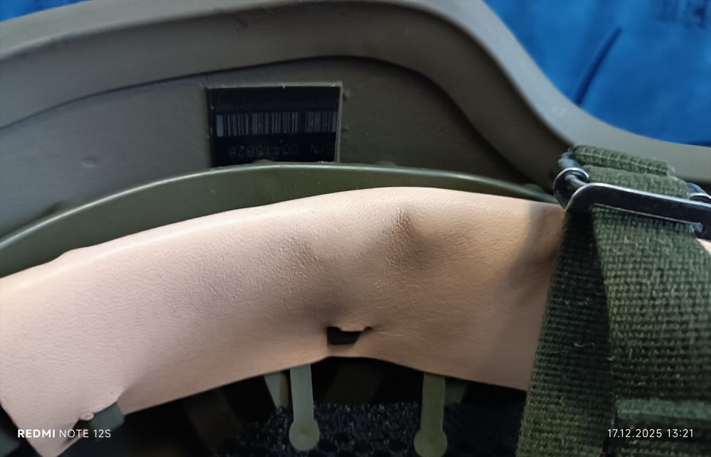 Кулезахисний шолом Shubert.55-57 р.