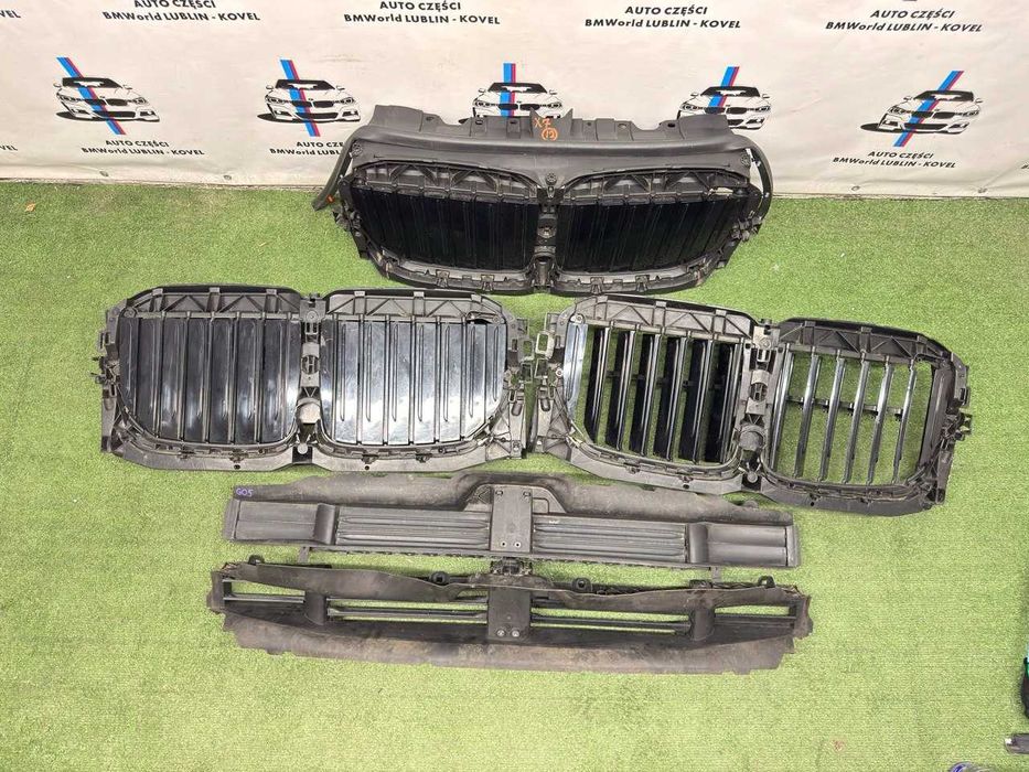 Жалюзі BMW X5 G05 X6 G06 X7 G06 ноздрі верхні нижні рест дорест оригінал жалюзи верх низ решітка заслонка БМВ х5 х6 х7 Г05 Г06 Г07