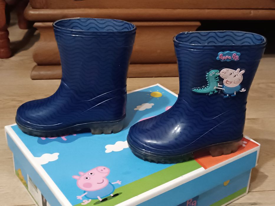 Kalosze Świnka Peppa r.20 niebieskie dziewczynka