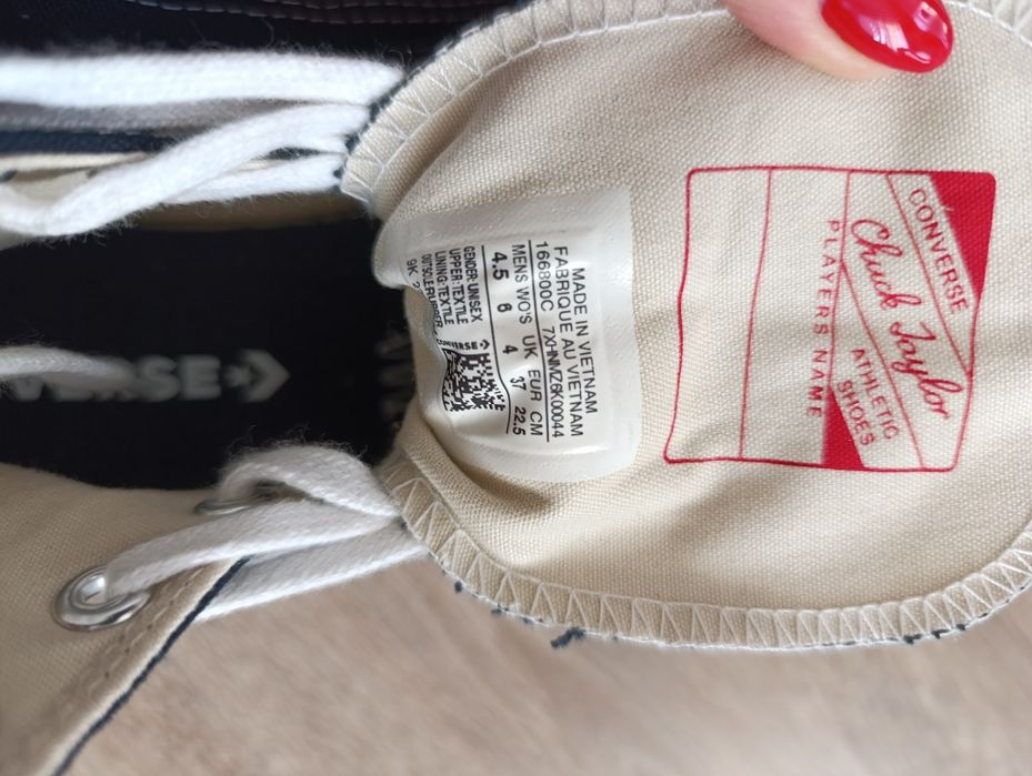 Buty damskie Convers na platformie