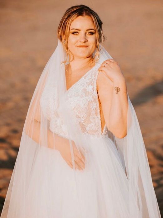 Suknia ślubna Corteza Annais Bridal + welon gratis