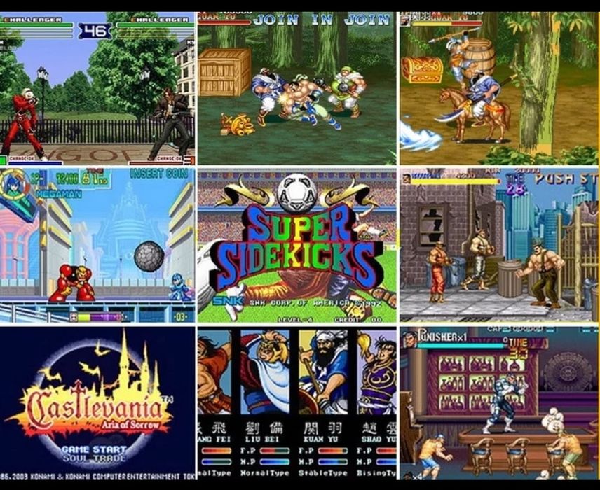 Portable Video Game Console with 200 Built-in Games and Internal Memory (New)64740395765889121