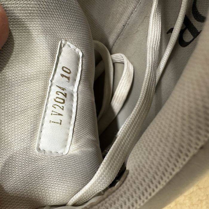 Buty Louis Vuitton LV trainers leather moka brown monogram luxury