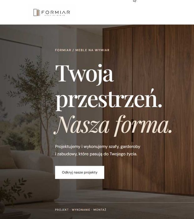 Meble na wymiar - garderoby, szafy, półki