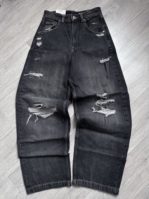 Bershka mega baggy skater super baggy в обʼяві 3пари різних штанов