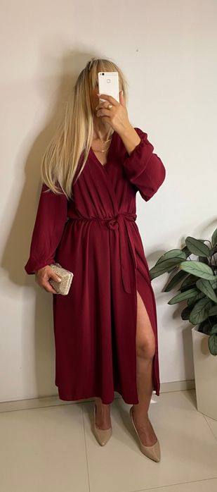 Sukienka plus size 4xl 5xl wyszczuplająca wesele