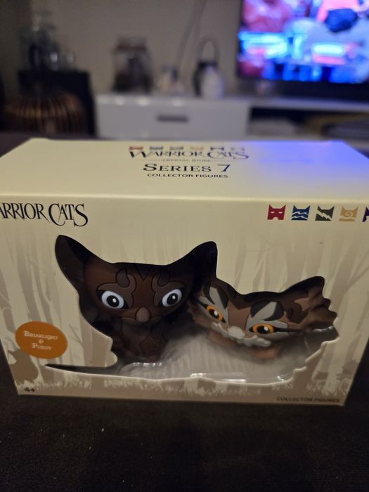 WarriorCats. Wojownicy. Seria 7. Figurki Briarlight I Purdy