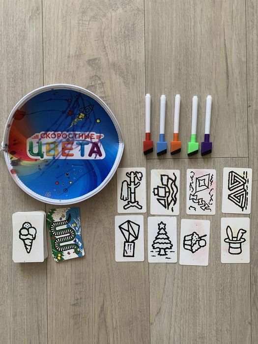 Настільна гра Швидкісні кольори, speed colours