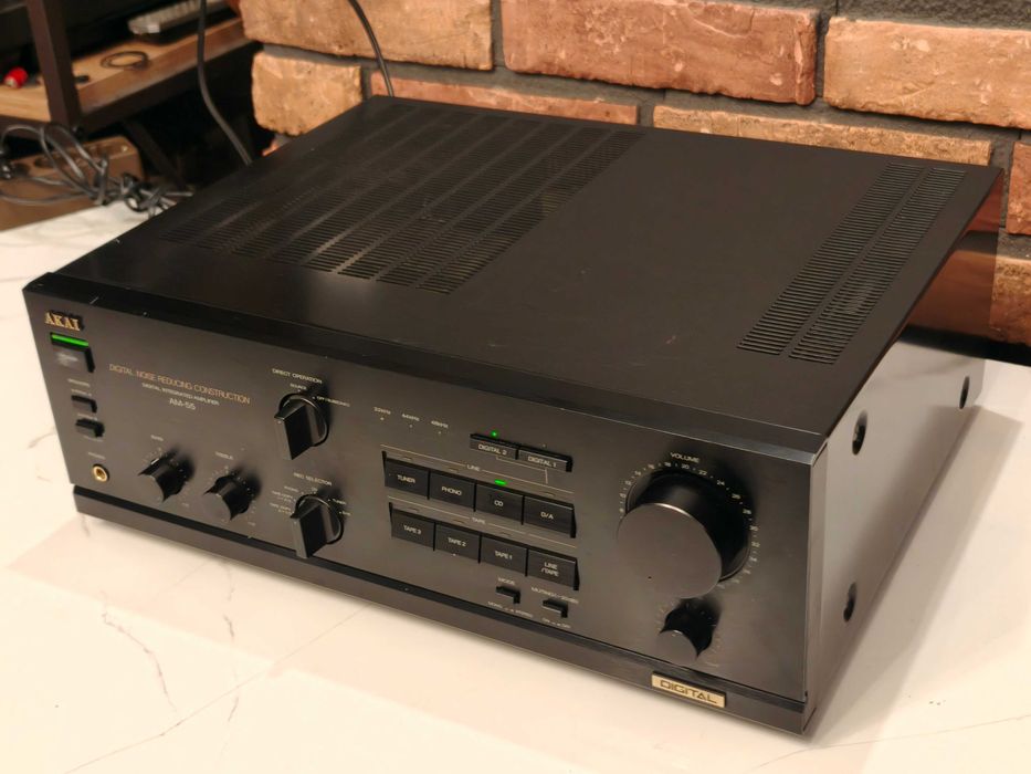 AKAI AM-55 ! Znakomity wzmacniacz z wbudowanym DAC / przetwornikiem