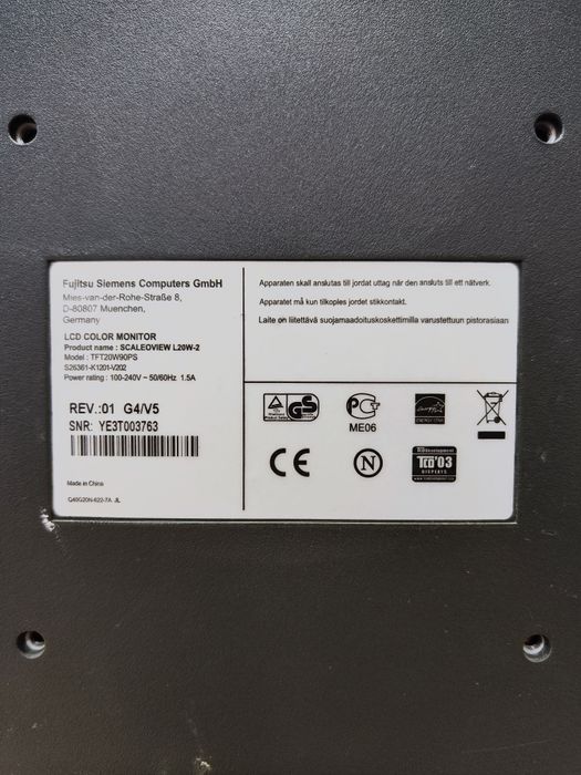 Комп'ютер стаціонарний. ПК. Монітор.