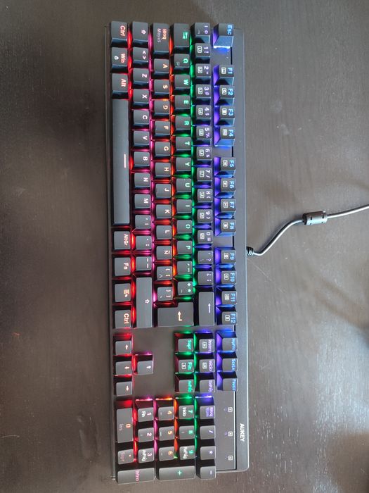 Teclado com iluminação