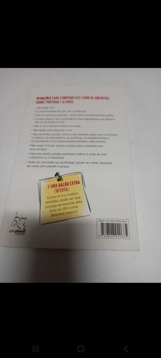 Livro: "Este País é uma Anedota" - Ed. Arte Plural