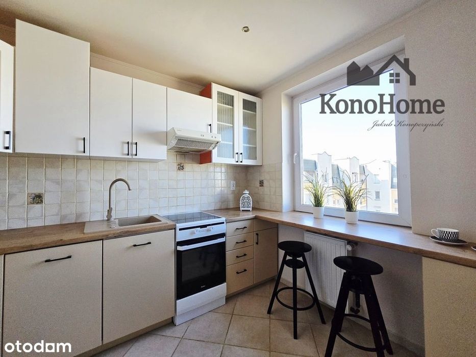 3 pokoje, balkon, klimatyzacja Centrum Lubonia