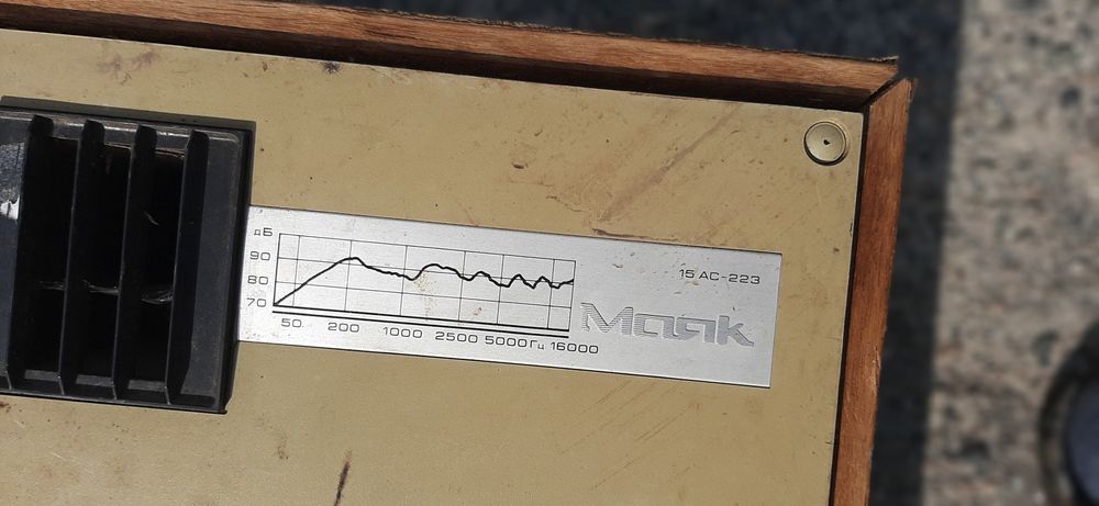 Продам колонку акустическую Маяк15АС-223