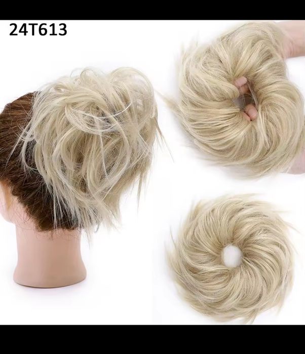 Пучок шиньон на хвост из исскуственного волоса на резинке