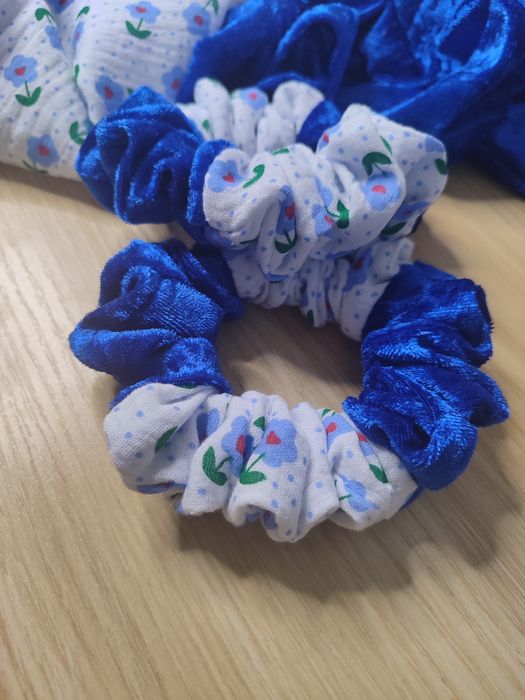Scrunchie do włosów Slim Smerfetka