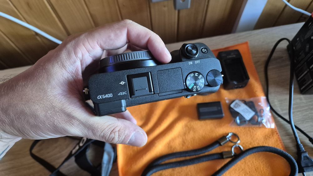 Aparat Sony Alfa a6400 jak nowy