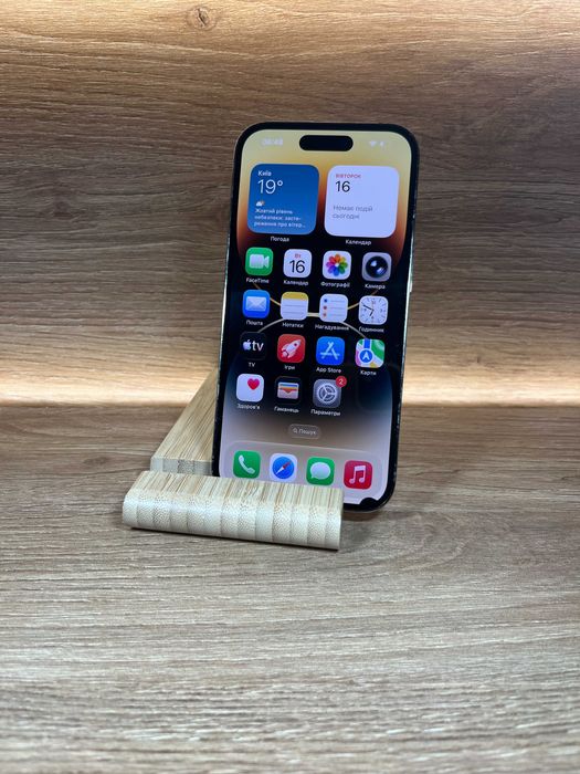 iPhone 14 Pro 128 Gold !! АКБ: 100% !! №: 0996 !! СТАН ГАРНИЙ !!! З США !! Айфон купити оригінал !!