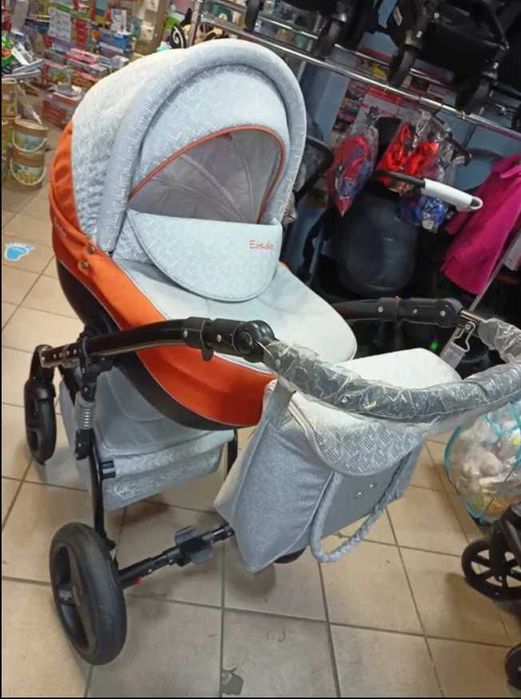 Wózek głęboko spacerowy 3w1 EVADO Wiejar