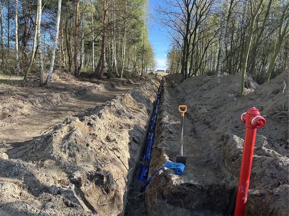 Przyłącza WOD-KAN, wodociągi kanalizacja