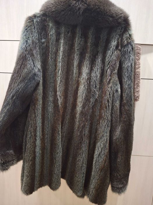 Напівшуба вільного крою, б/в