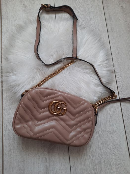 Beżowa Torebka GG gucci