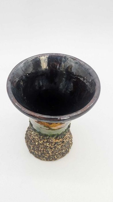 Wazon ceramiczny szkliwiony vintage