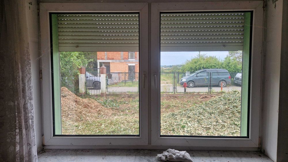 Okna plastikowe podwójna szyba 12 szt.  Oddam za darmo