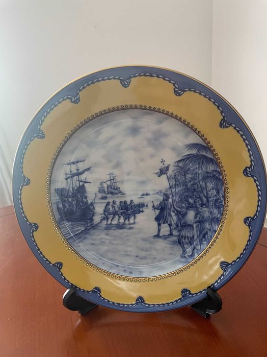 Prato Spal 500 Anos Descobrimentos edição limitada porcelana