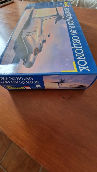 Modelismo Kit Ekranoplan A90 Orljonok 1:144, miniatura