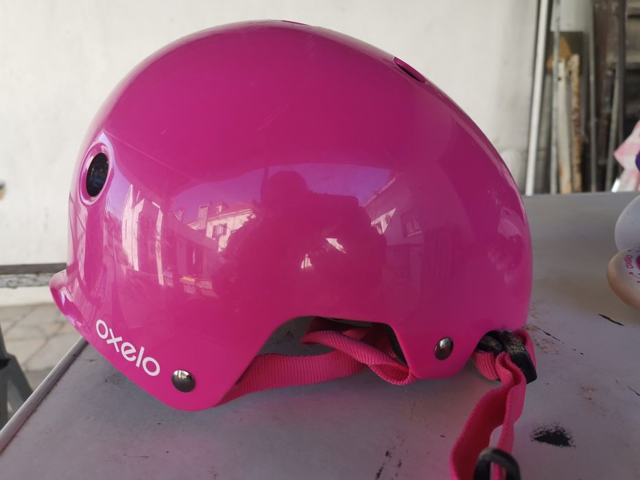 Patins em linha 28-30 com capacete64585636137601123