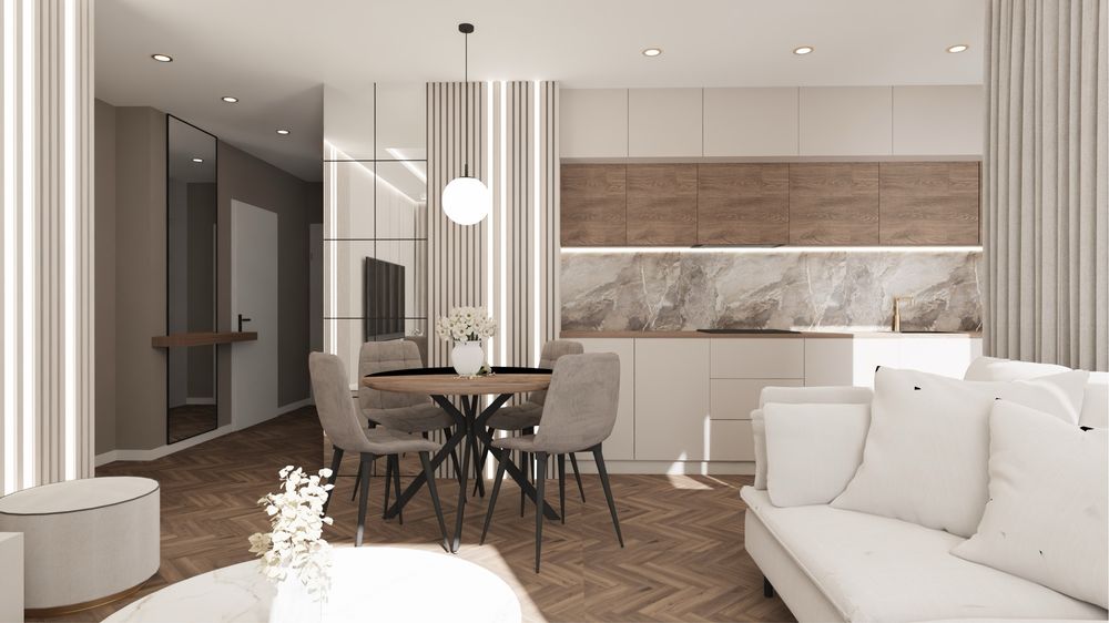 Projektowanie aranżacja wnętrz Wizualizacje PROMOCJA 35zł/m2 TERMINY