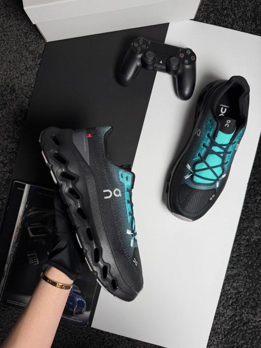 Чоловічі кросівки On Running Cloudtilt Black Turquoise [40-45]