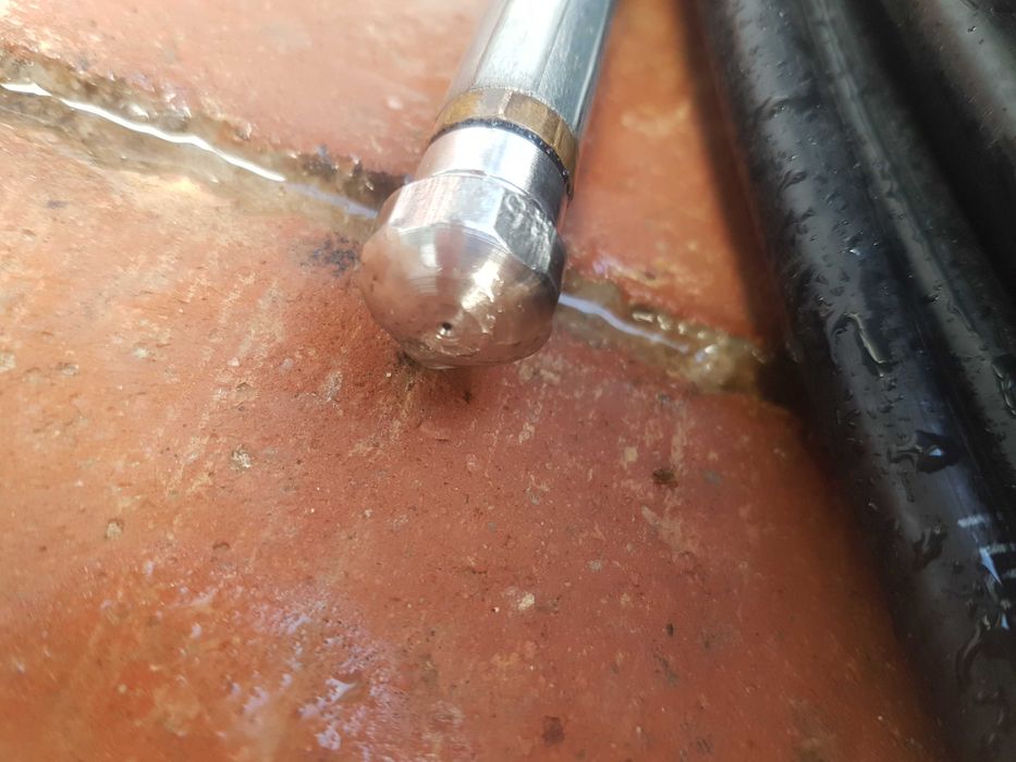 Mangueira de 40m - limpeza de tubos - 120bar - duas horas de uso