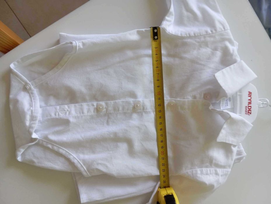 Zestaw komplet chrzest chłopiec 62