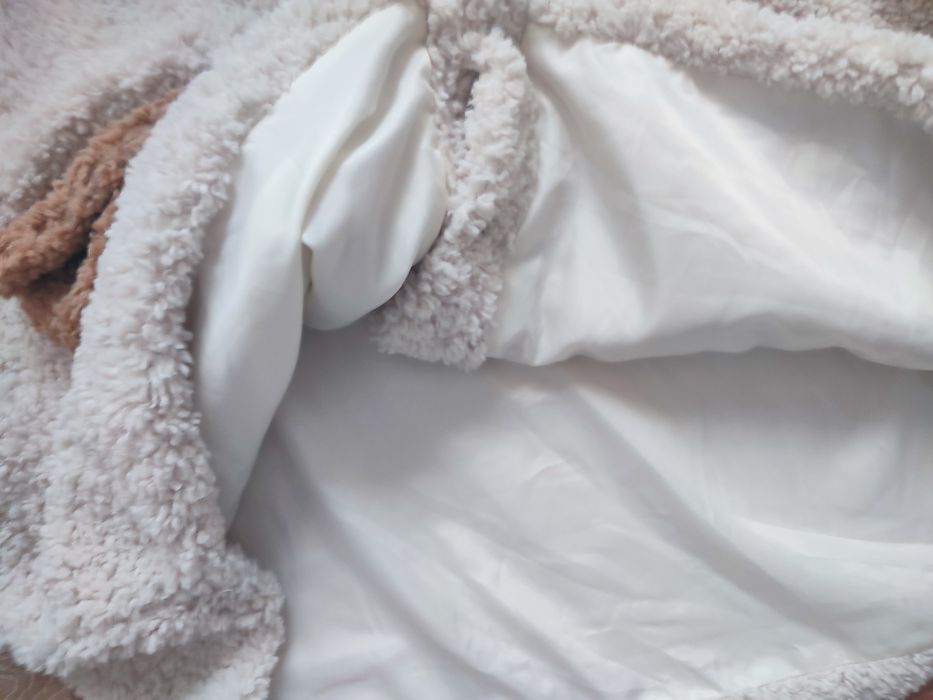 Kurtka baranek plus size