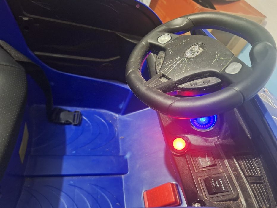 Carro criança a funcionar