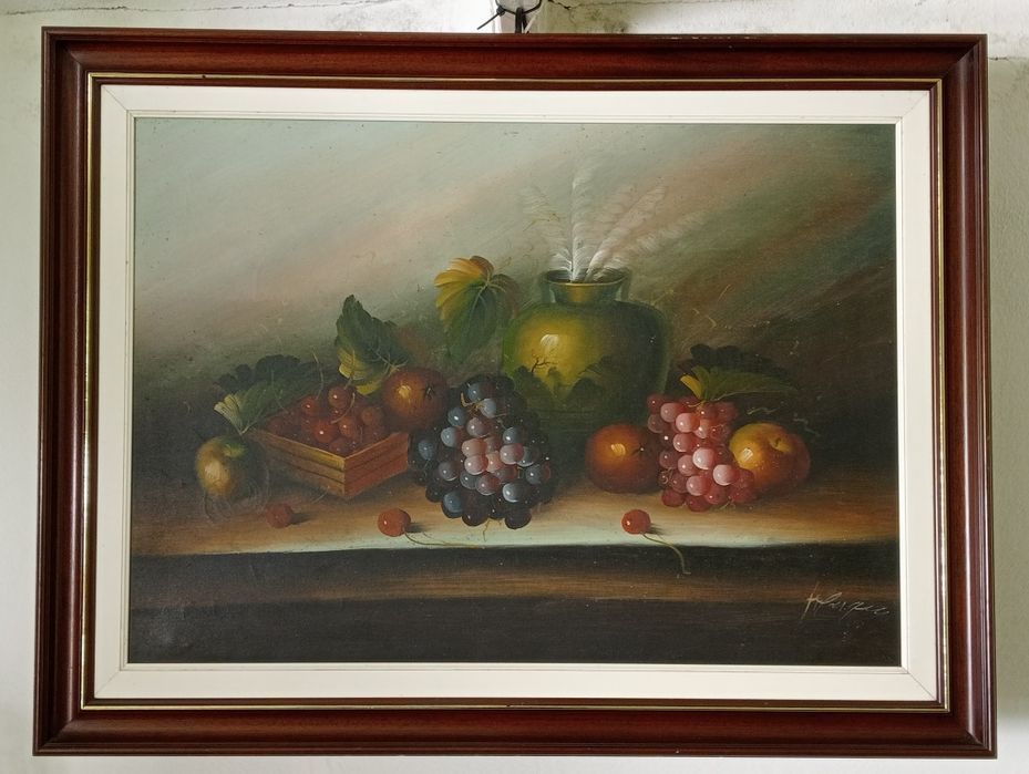 Quadro pintura óleo