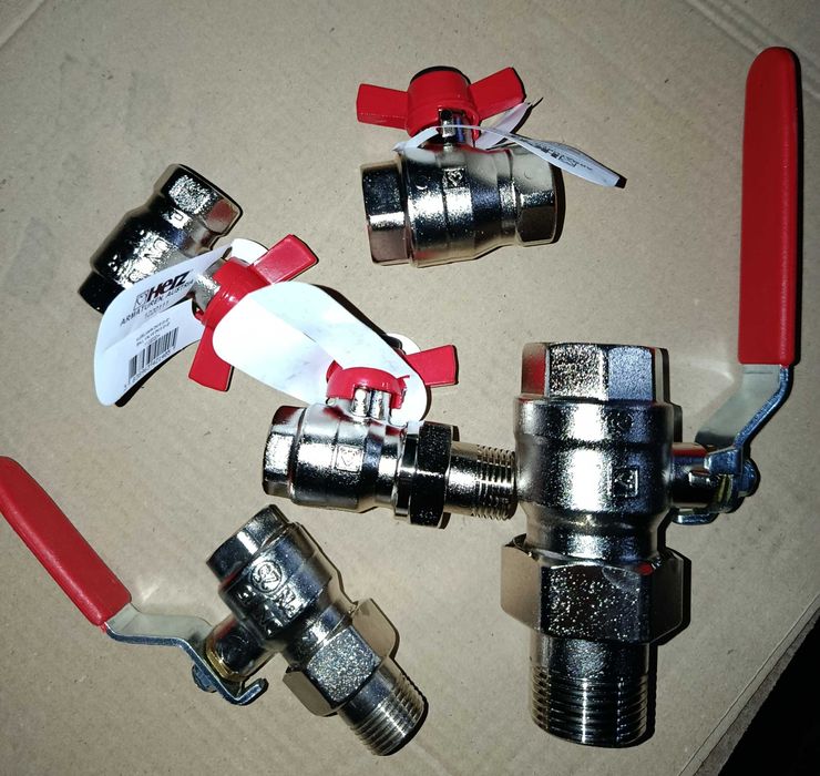 Кульові крани/шарові крани